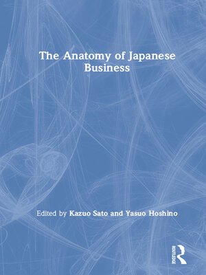 cover image of Anatomy of Japanese Business